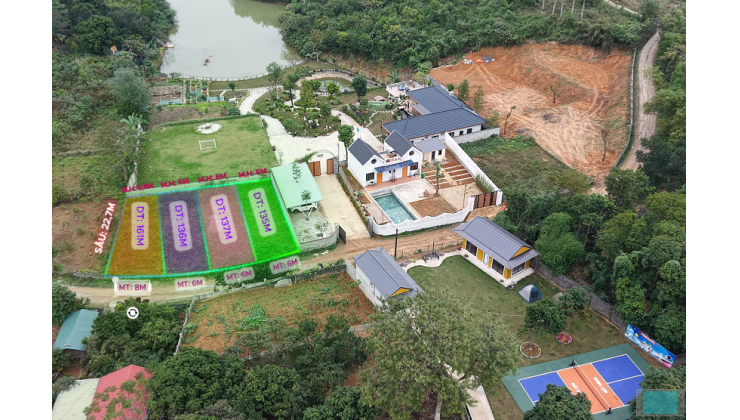  ĐẤT NGHỈ DƯỠNG GẦN HỒ ĐỒNG CHANH  Cư Yên – Lương Sơn – Hòa Bình